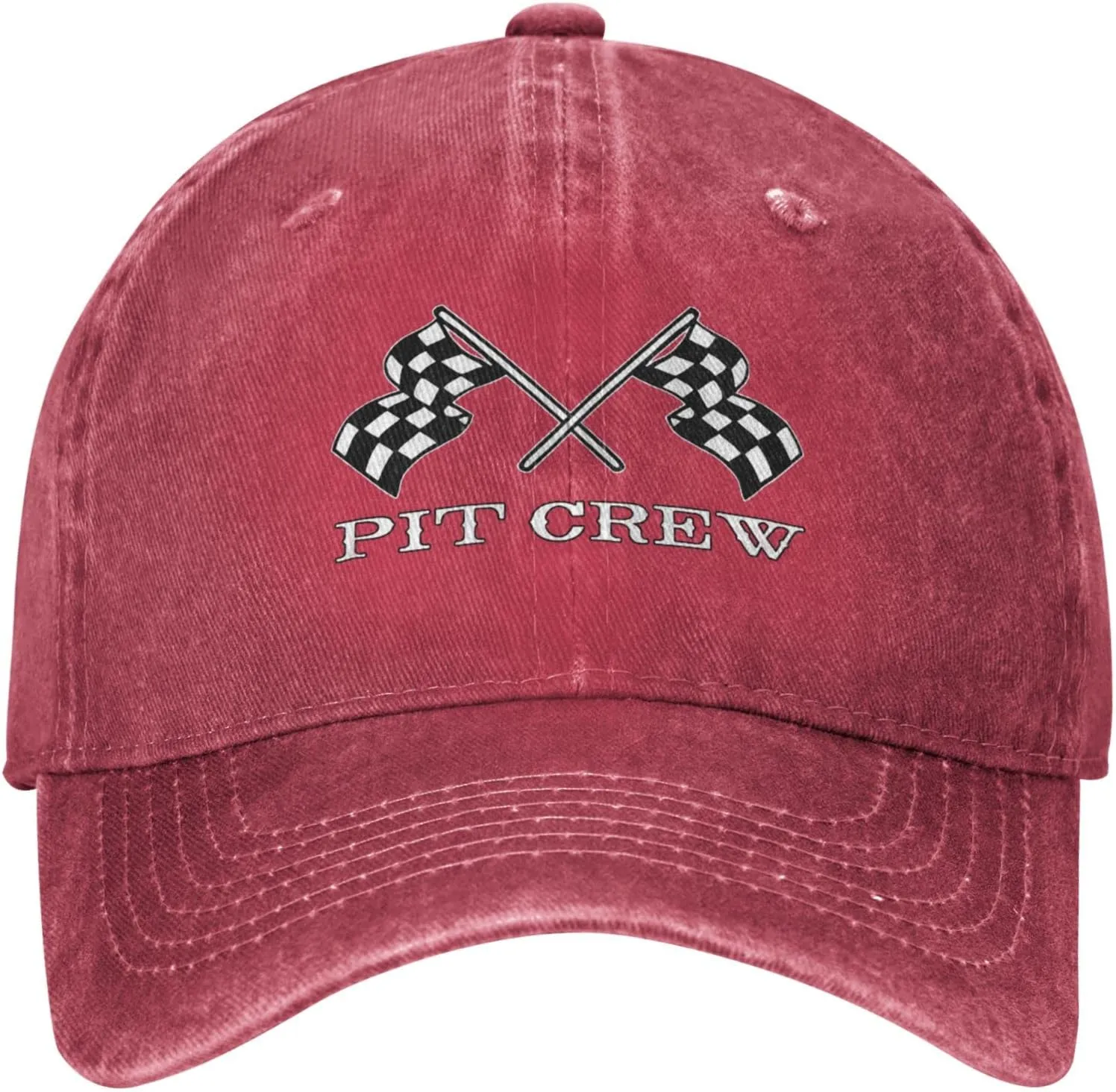 Checkered Flags Race Car Flag Unisex Adult Baseball Hat Sports Outdoor Cap Men and Women Snapback