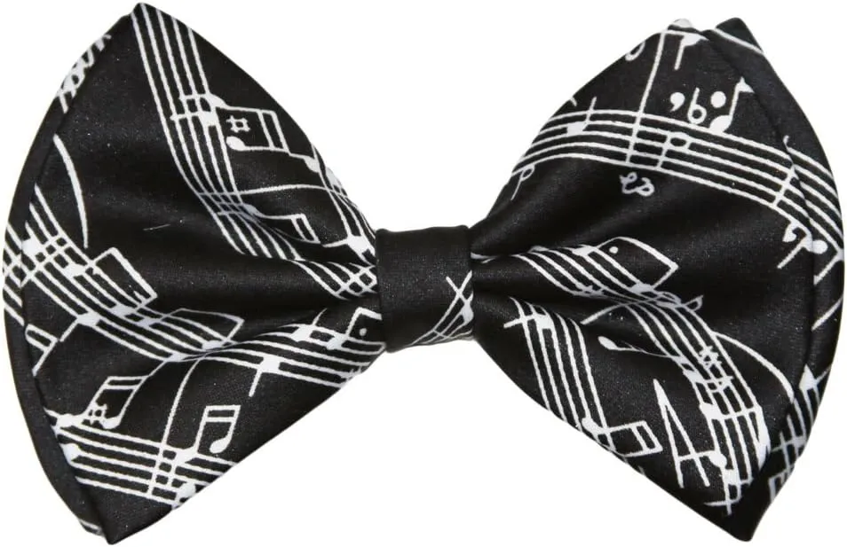 Pre-tied Bow Tie in Coool Brand Gift Box- Music Sheet