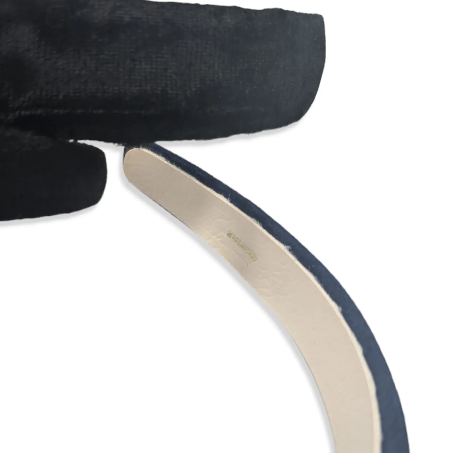 SALE - 5 Damaged Vintage Velvet Headbands