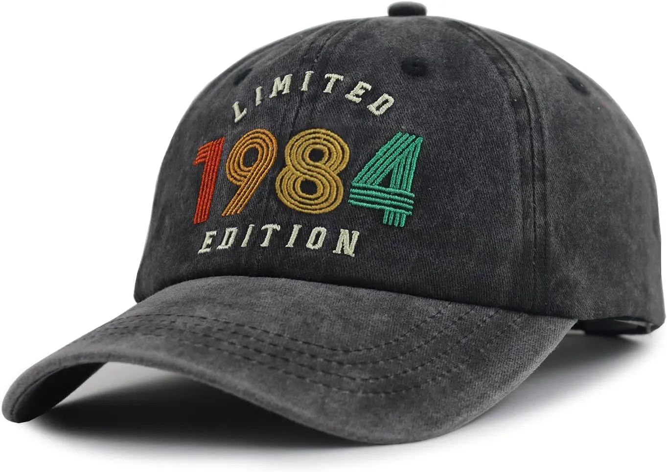 So Happy I'm 40 Today Baseball Cap for Men Women, Adjustable Embroidered Cotton Vintage 40th Birthday Hat